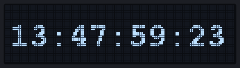 Timecode readout