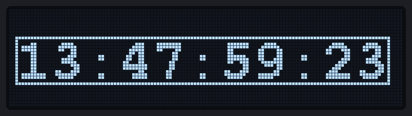 Frozen timecode